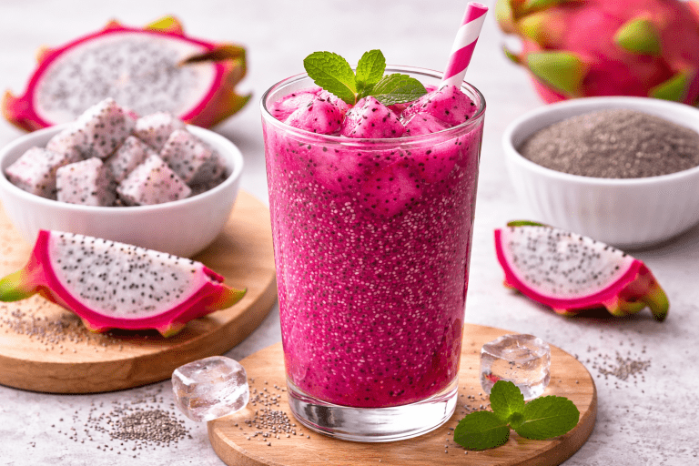 jus buah naga chia