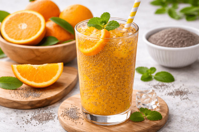 jus oren chia